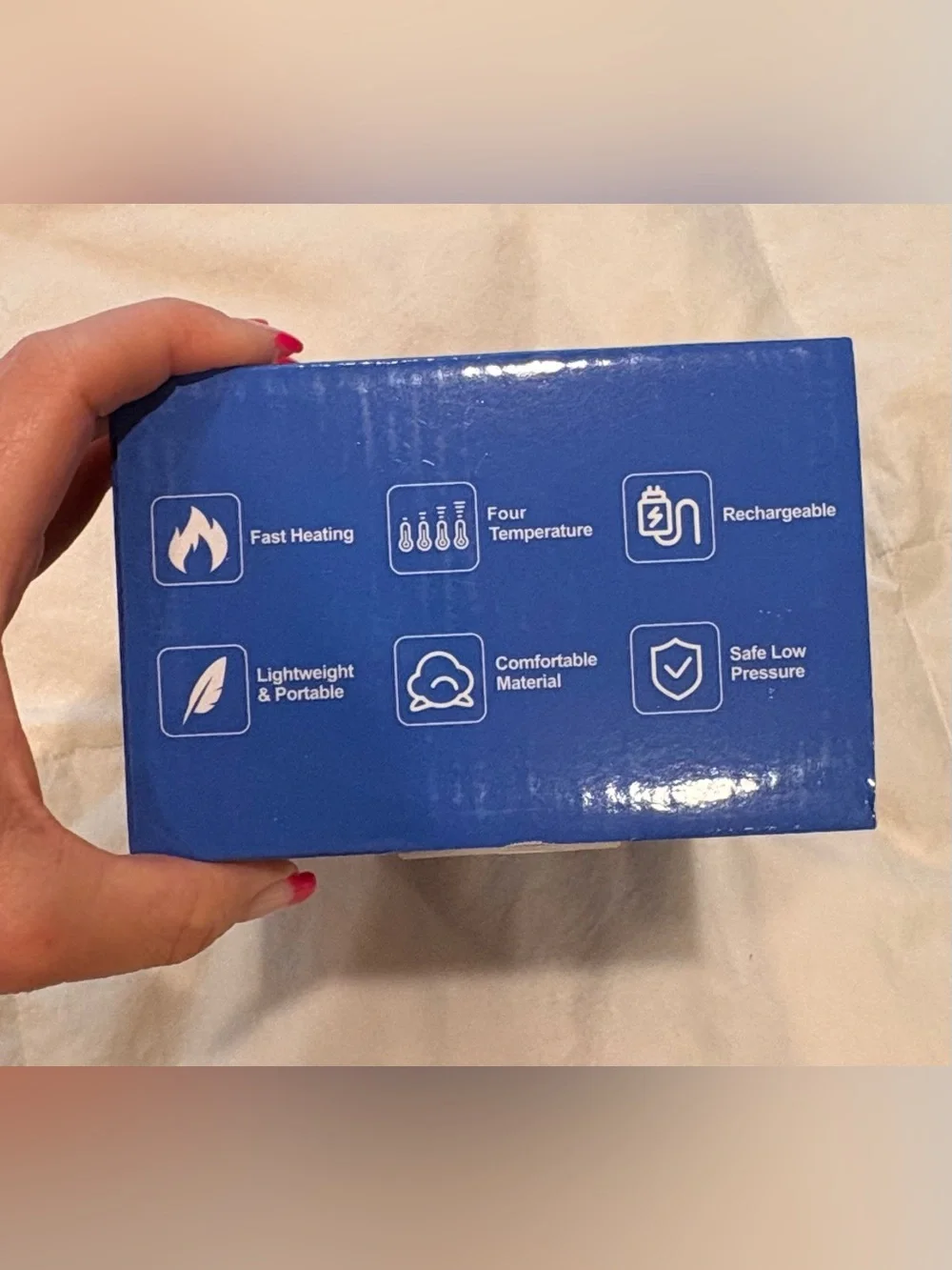 Heated Socks Rechargeable Winter Thermal Gift Set NIB Fast Heating